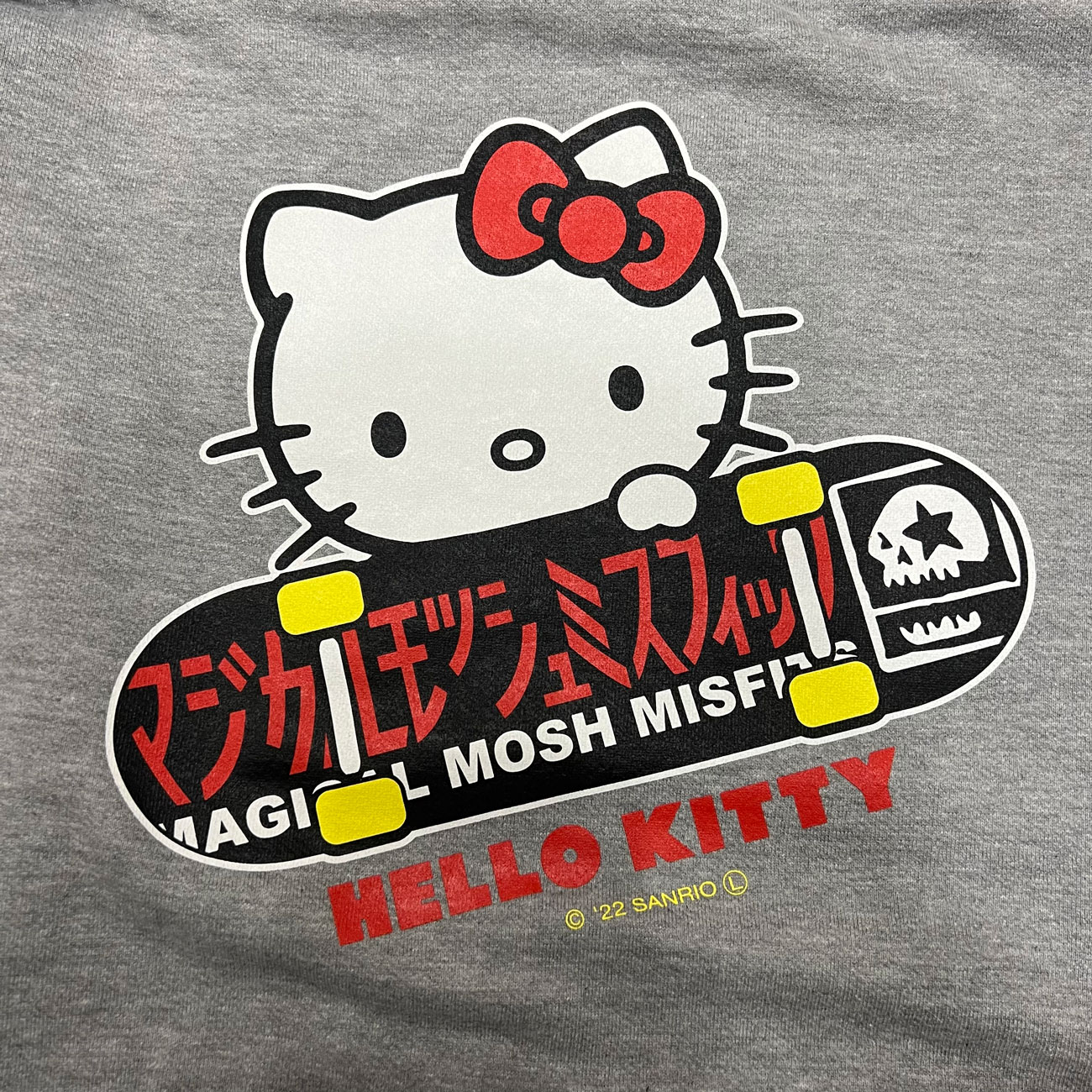 MxMxM x HELLO KITTY スケボー HOODIE HIGHSOX SKATEBOARDS