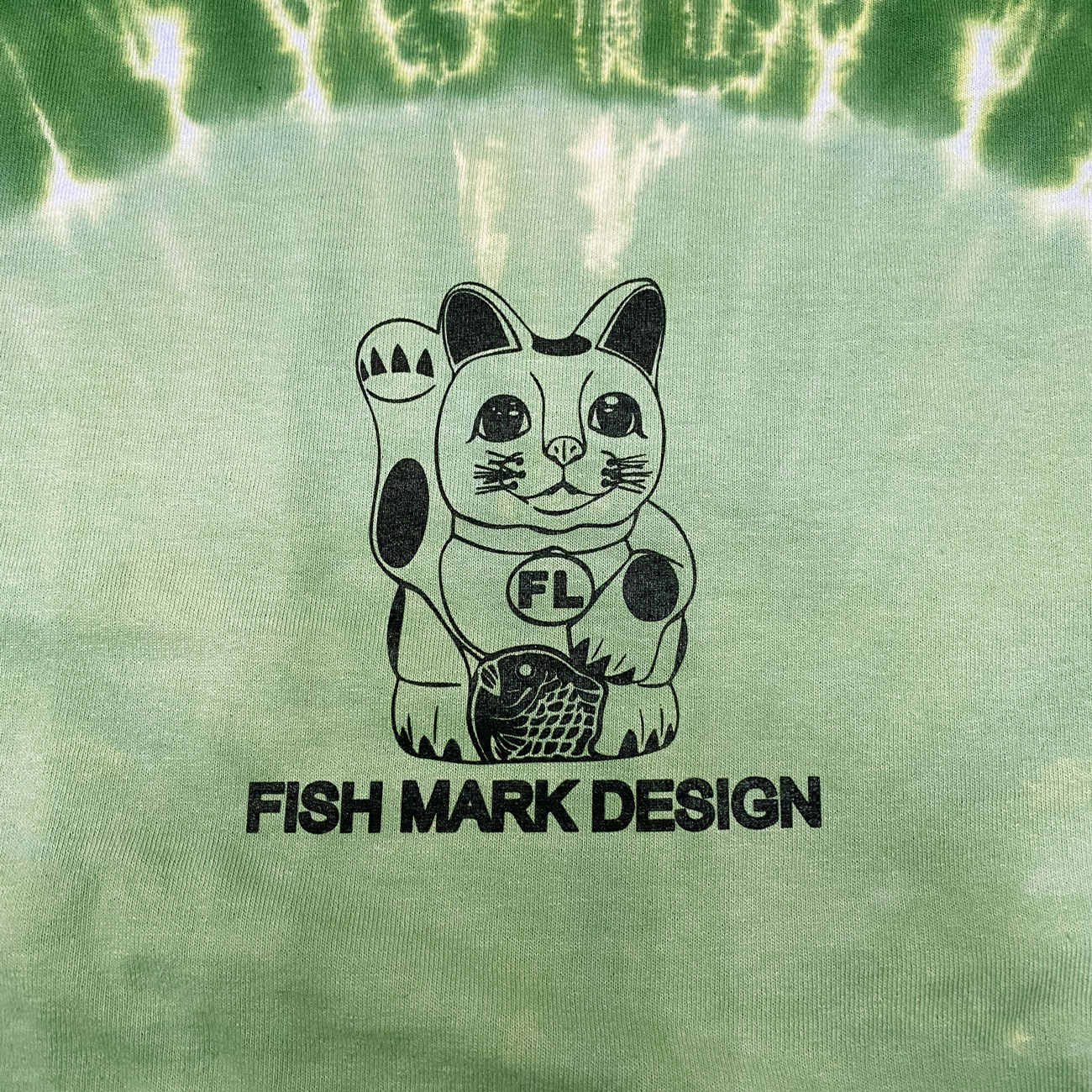 FISH & LIFE NEKO-S TIE DYE TEE