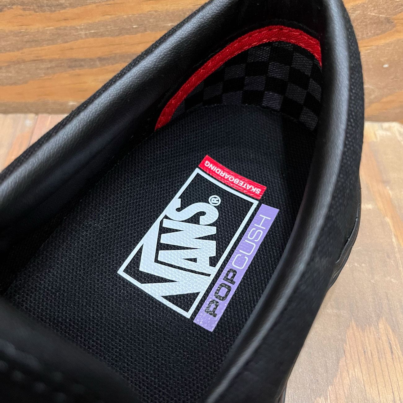 VANS SKATE SLIP-ON BLACK/BLACK