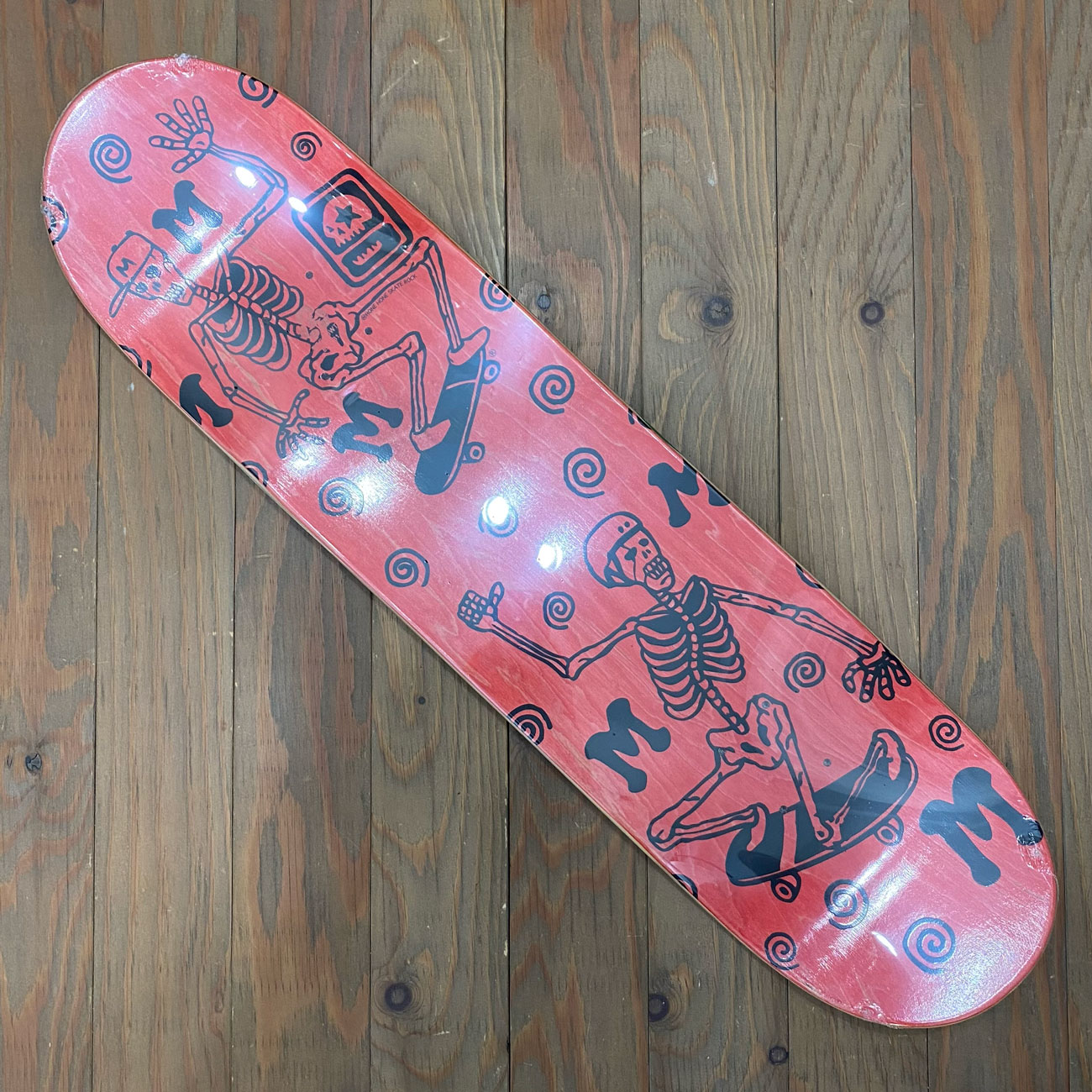 MxMxM TEAM FLAME DECK RED 8.0inch
