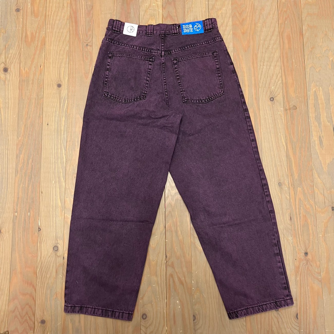 POLAR BIG BOY JEANS PURPLE BLACK HIGHSOX SKATEBOARDS