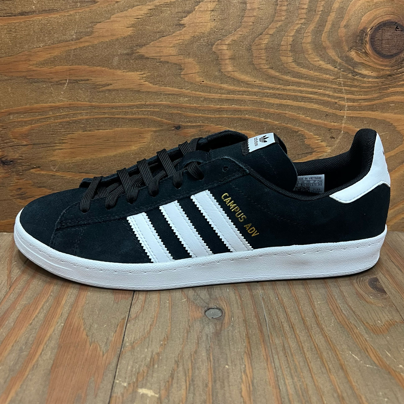 ADIDAS CAMPUS ADV BLACK/WHITE