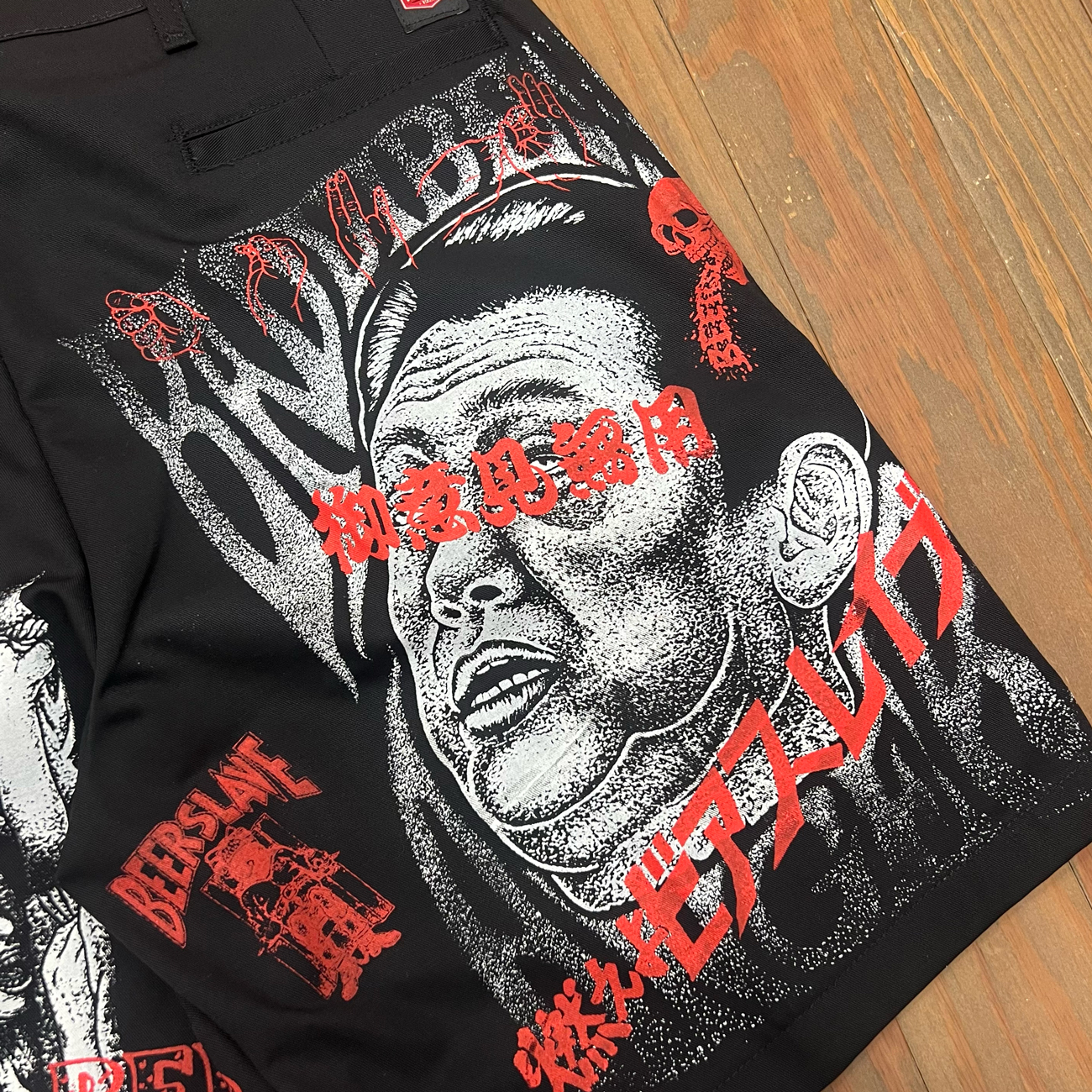 BEER SLAVE WORK SHORTS