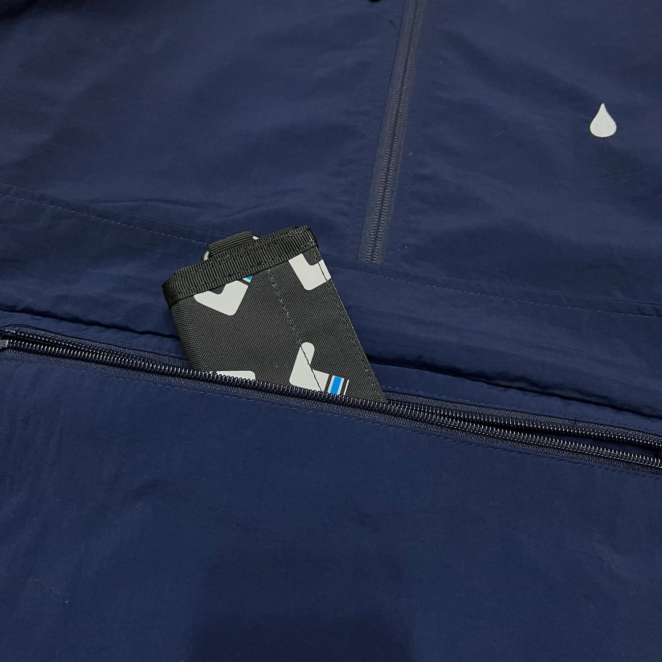 COLOR COMMUNICATIONS EMB PACKABLE ANORAK