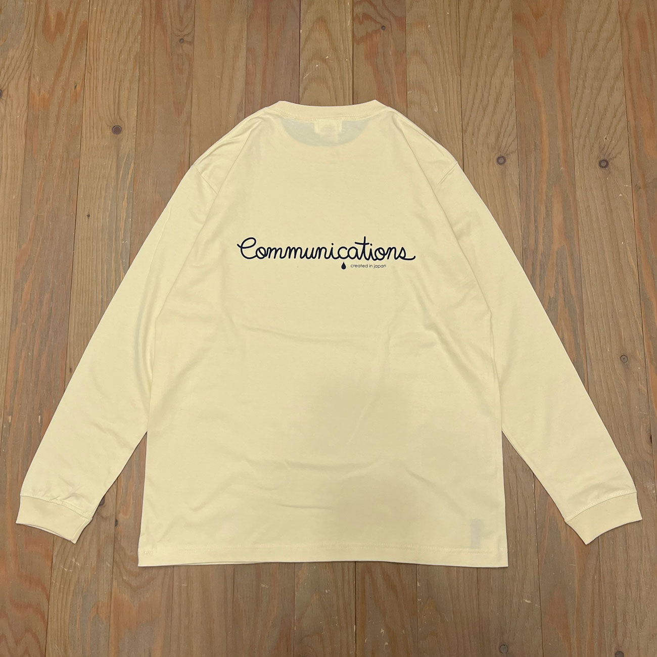 COLOR COMMUNICATIONS L/S TEE HAND WRITE 2 