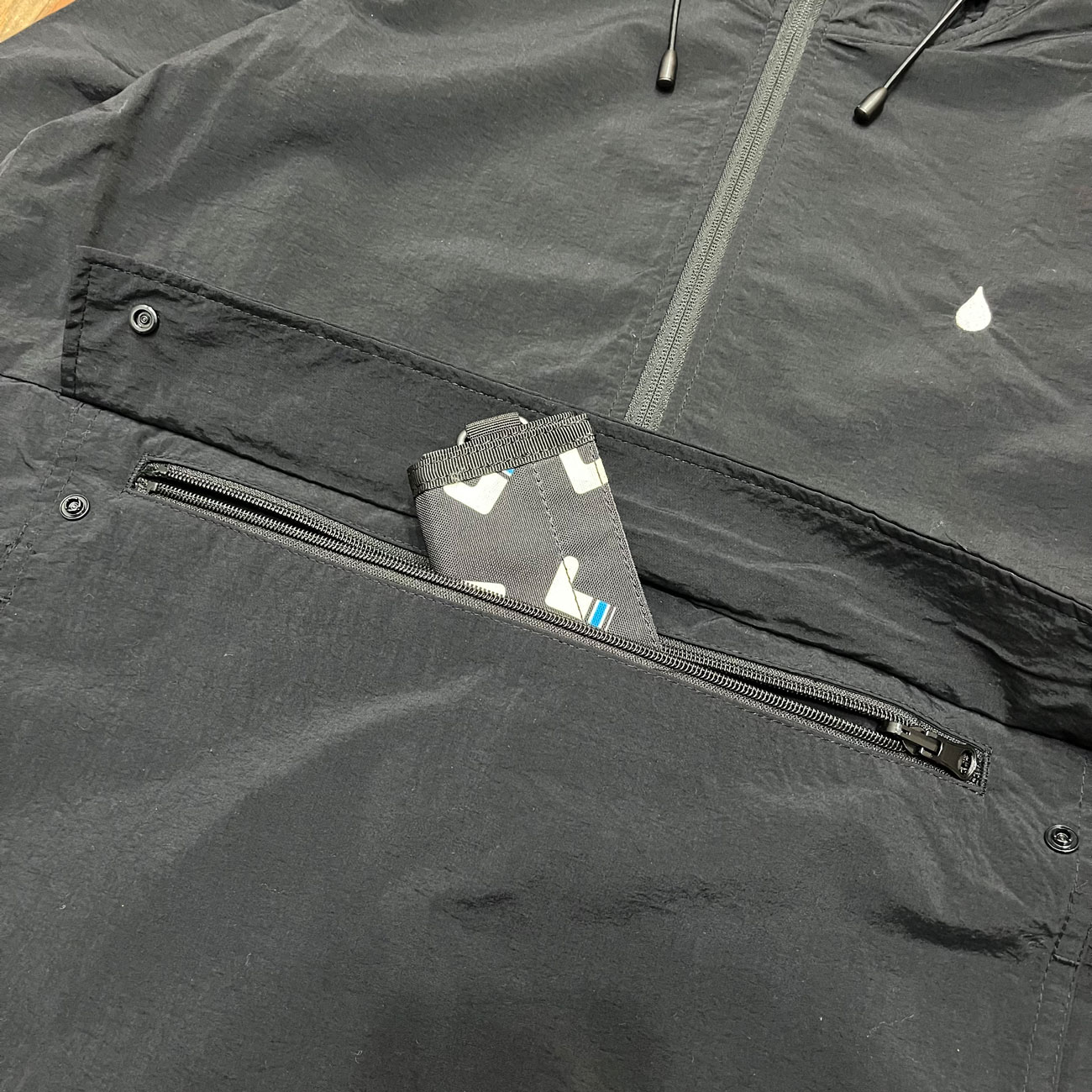 COLOR COMMUNICATIONS EMB PACKABLE ANORAK