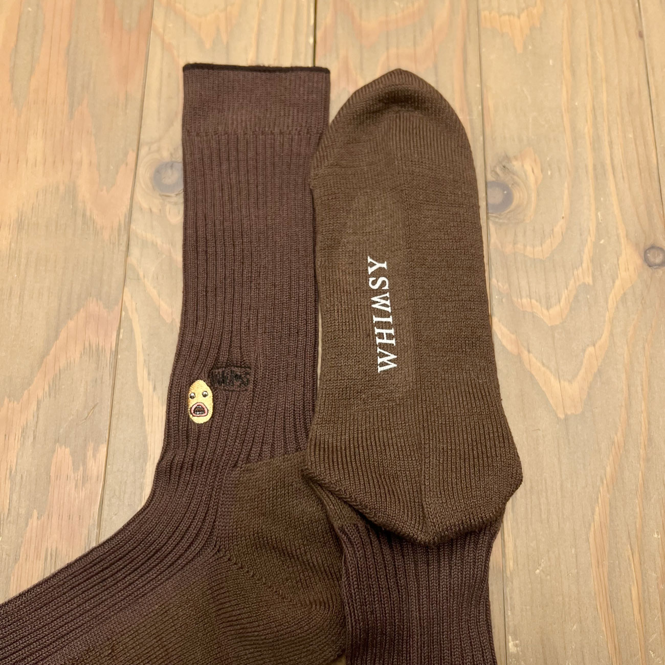 WHIMSY EMJAY SOX MAHOGANY