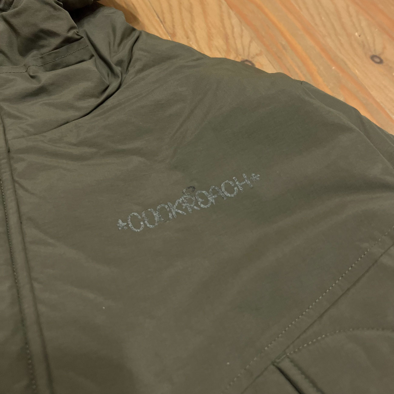 COCKROACH MINT SLOWUP PUFF JACKET