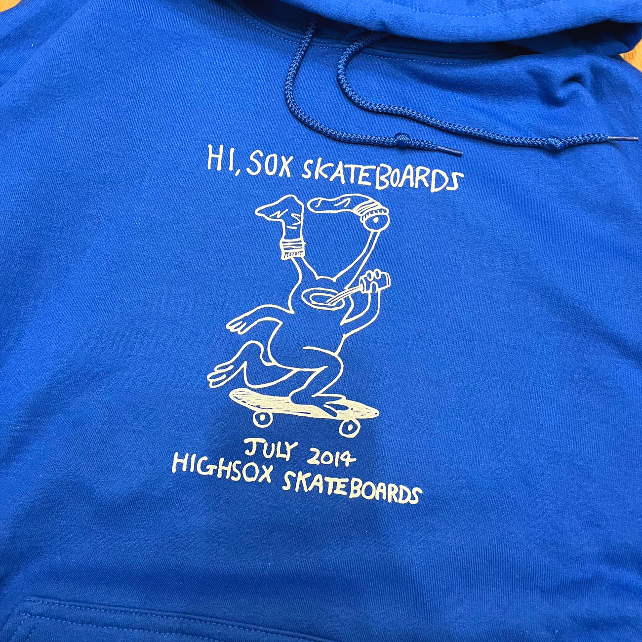 HIGHSOX DANISOX HOODIE BLUE