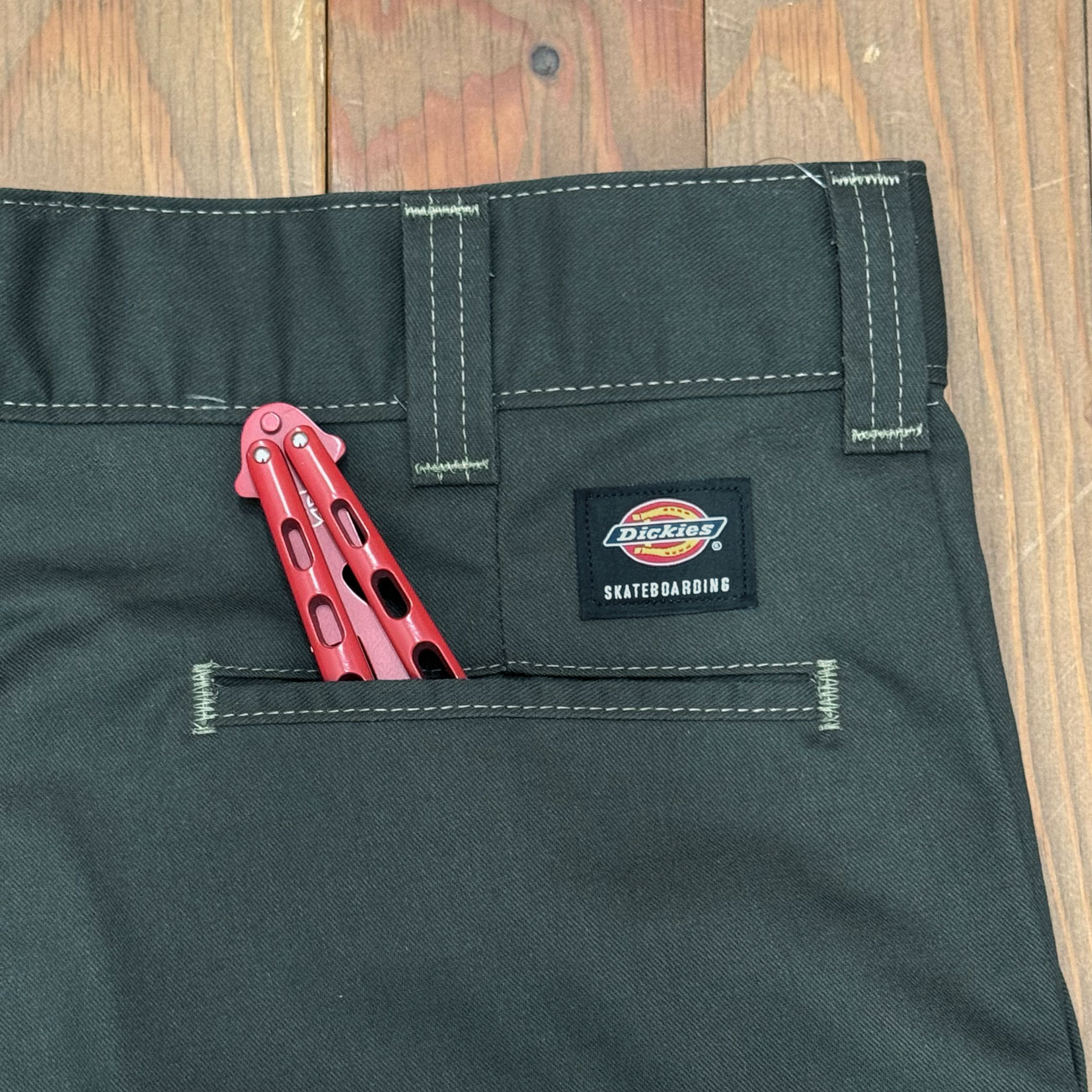 DICKIES SKATEBOARDING DK011278 DOUBLE KNEE TWILL PANT