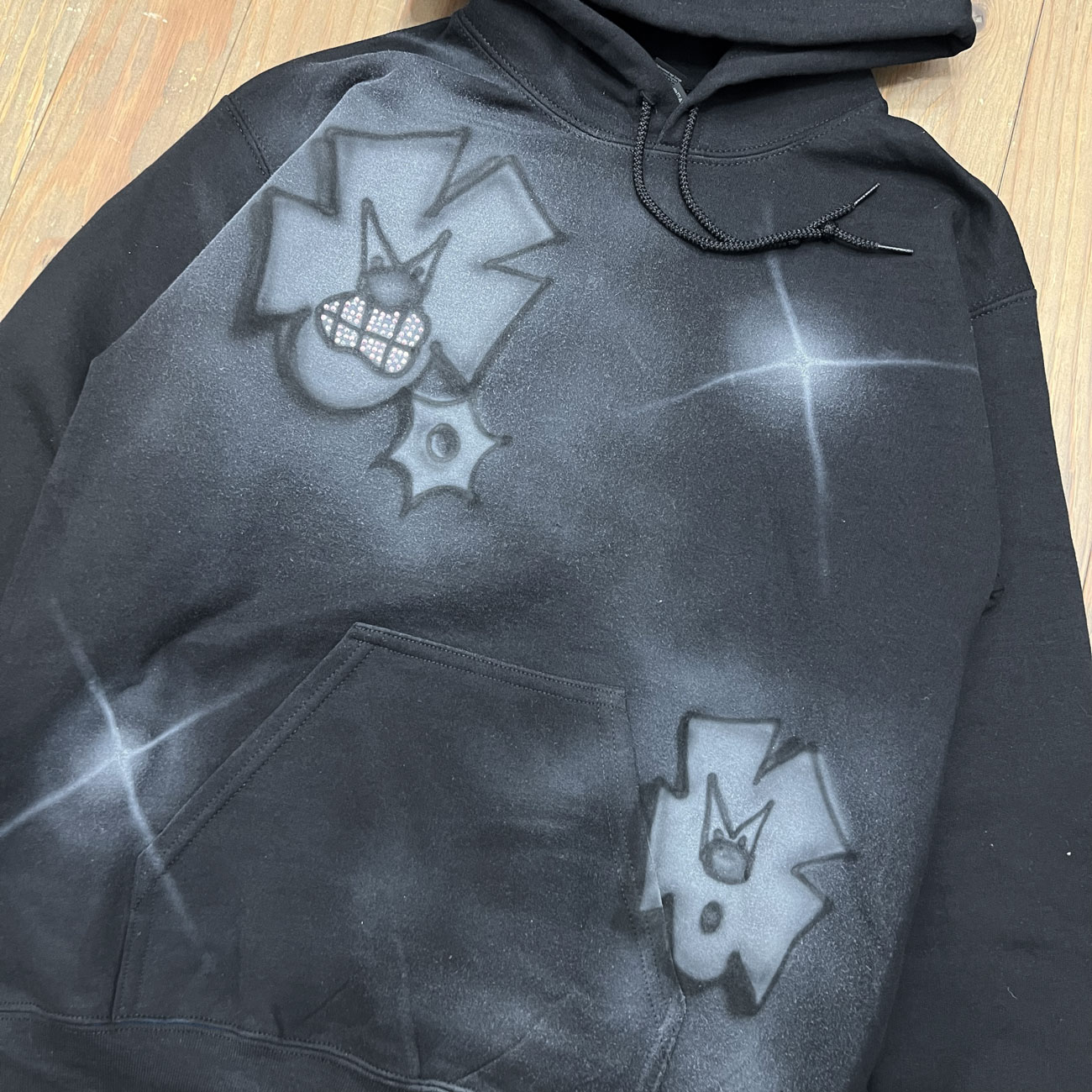 TEY0 TEY RHINESTONE HOODIE (S1)