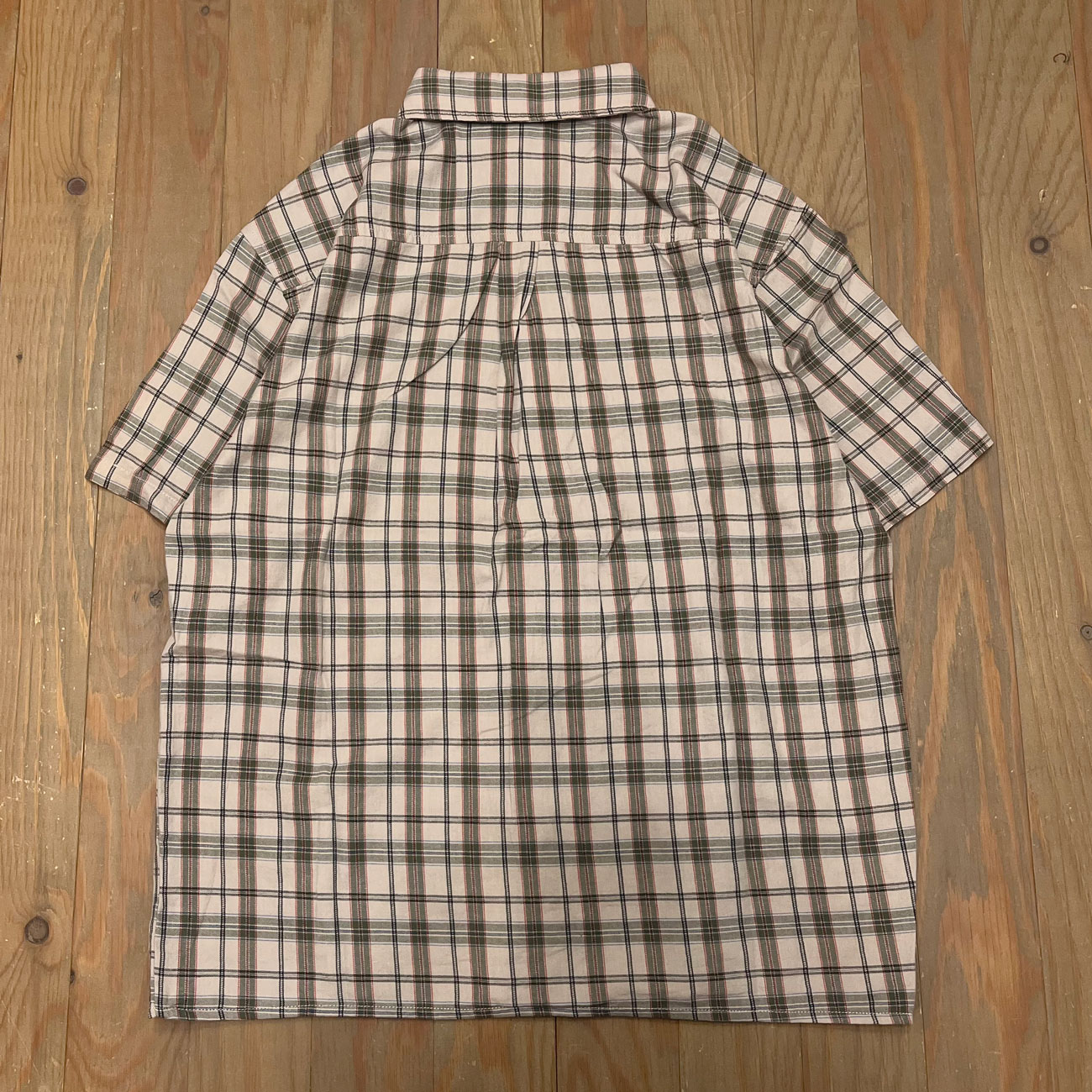 PASS~PORT WORKERS CHECK SHIRT SHORT-SLEEVE R44