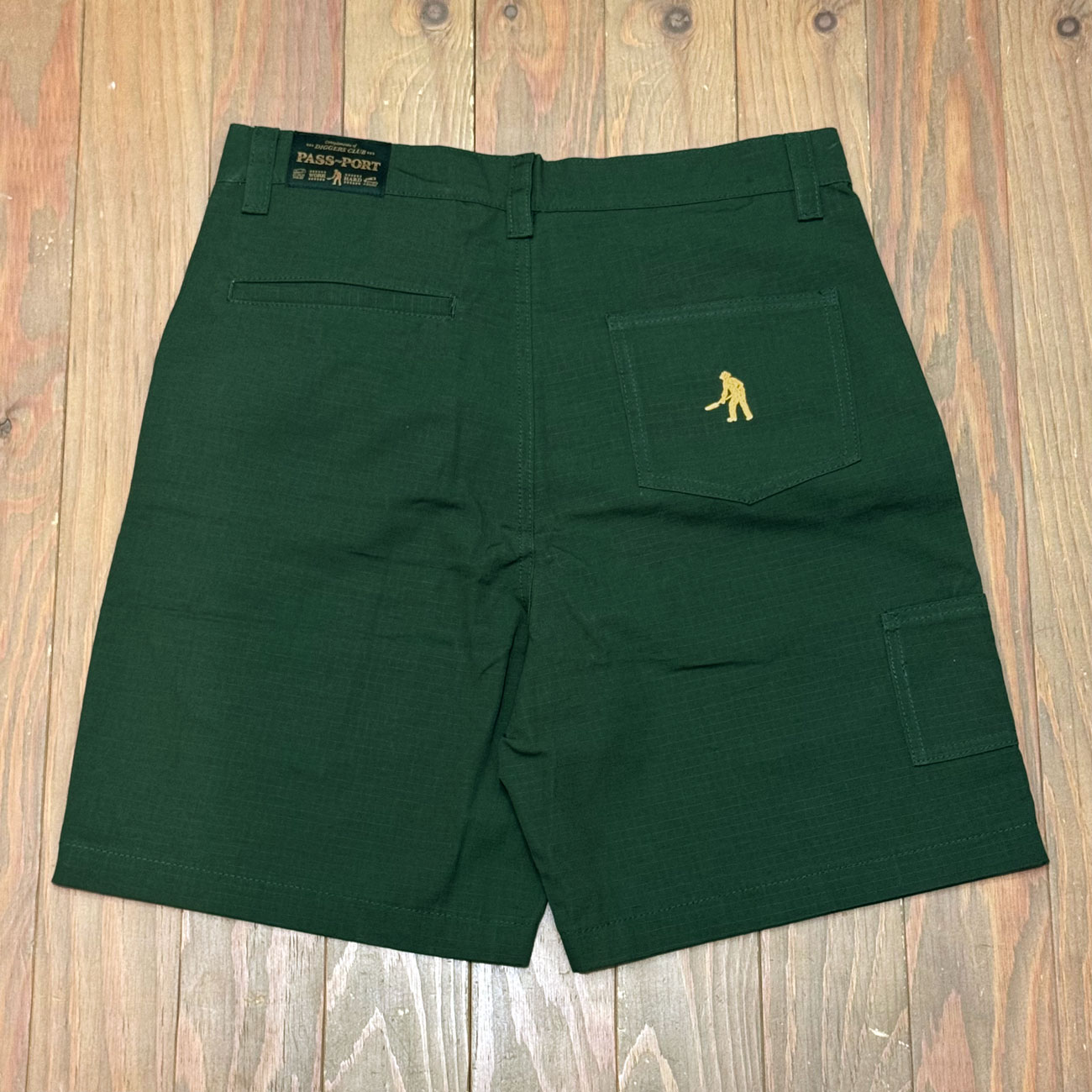 PASSPORT RIPSTOP DOUBLE KNEE DIGGERS CLUB SHORTS