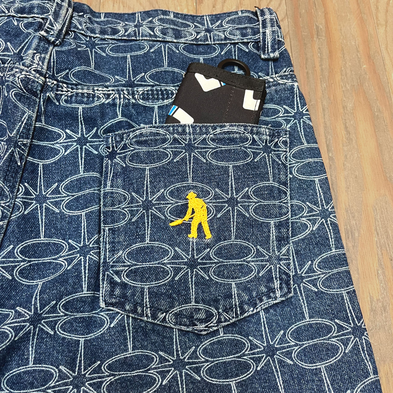 PASSPORT SOAP SPARKLE WORKERS CLUB JEAN SHORT