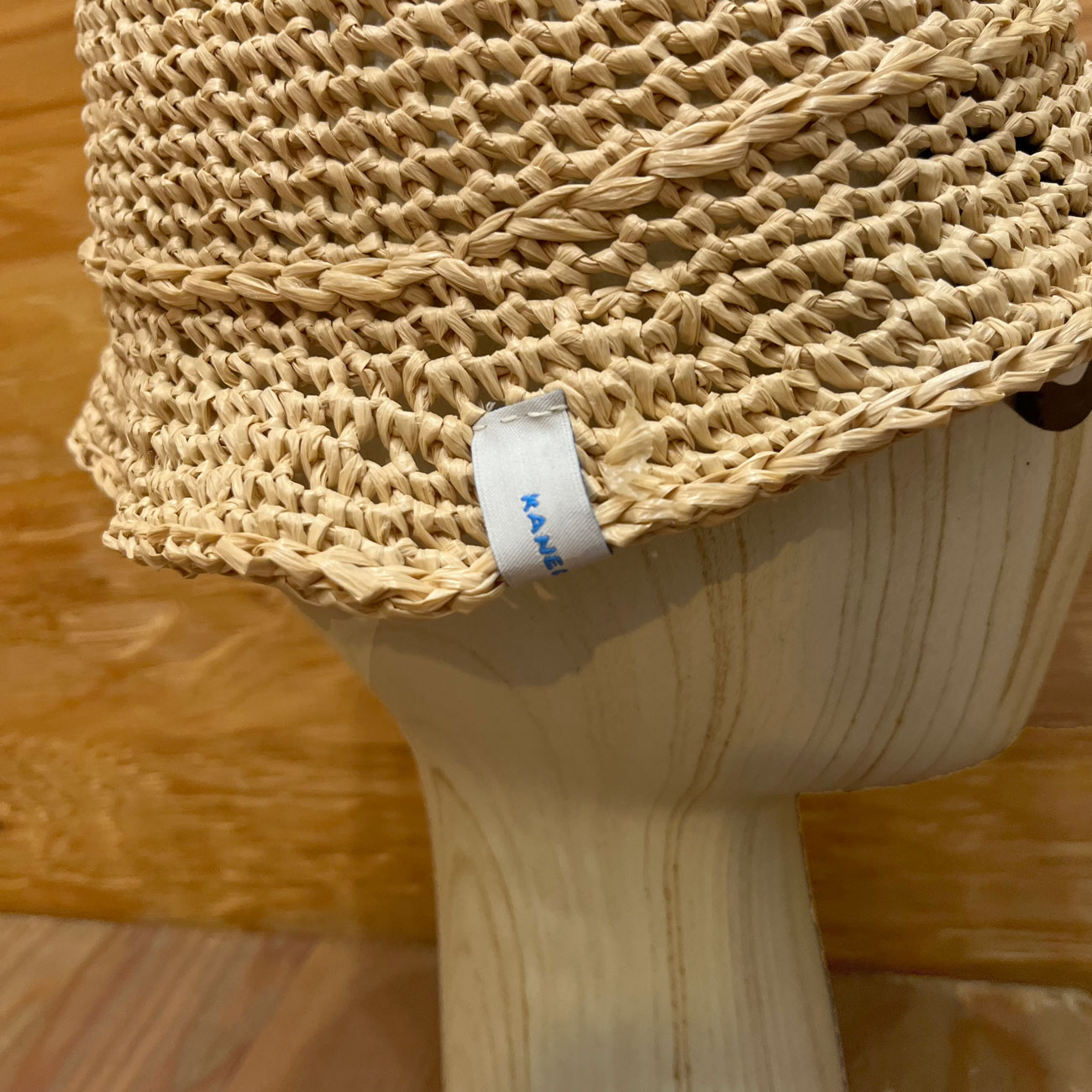 KANECORNER MINI FLARE KNIT HAT SUMMER