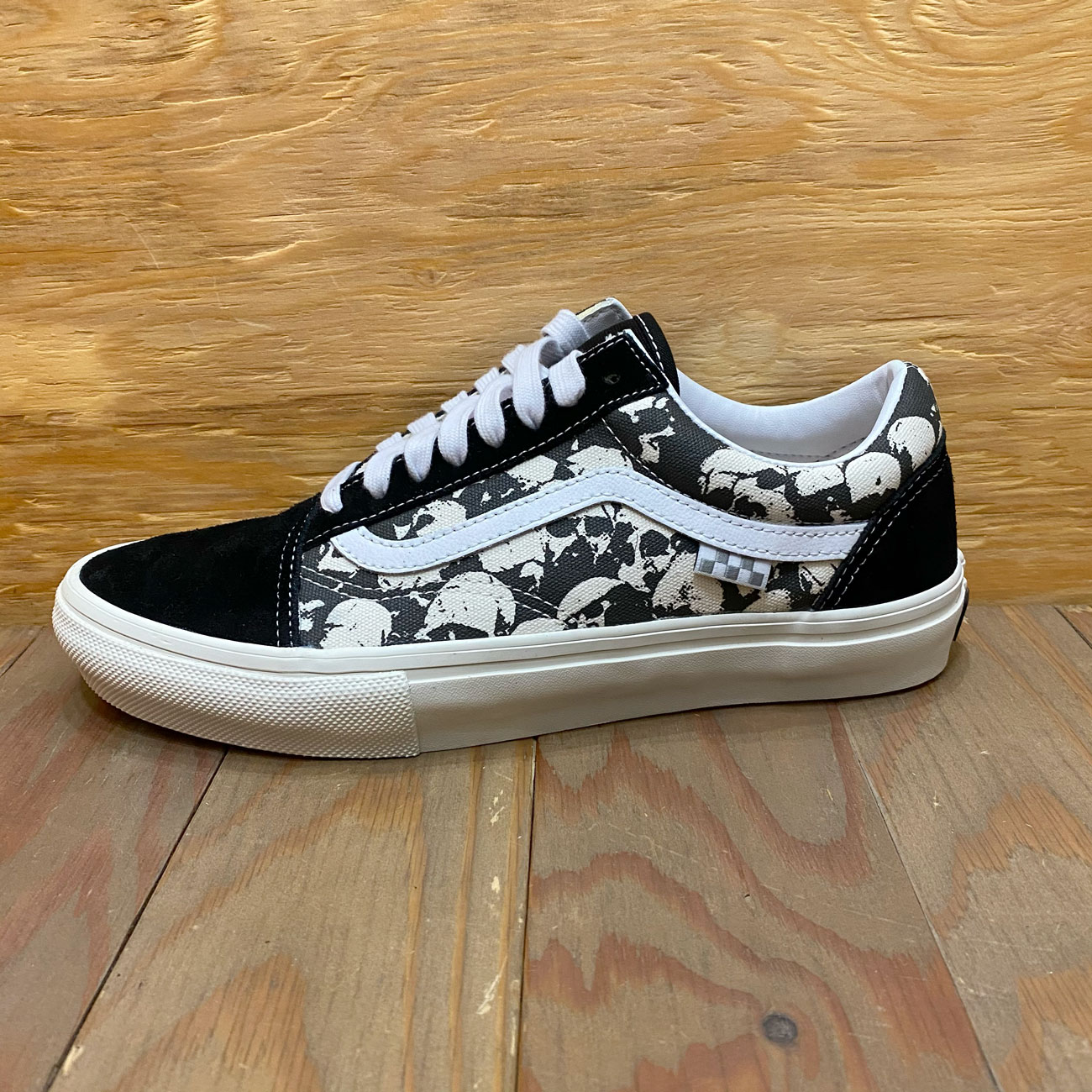 VANS SKATE OLD SKOOL SKULL PILE
