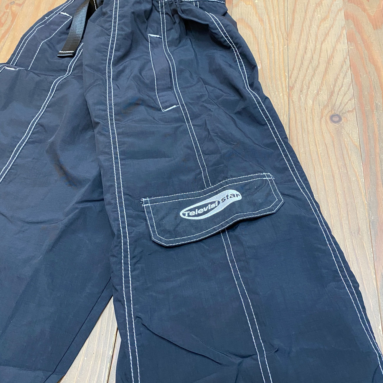 TELEVISI STAR SKYLINE PANTS BLACK PARACHUTE