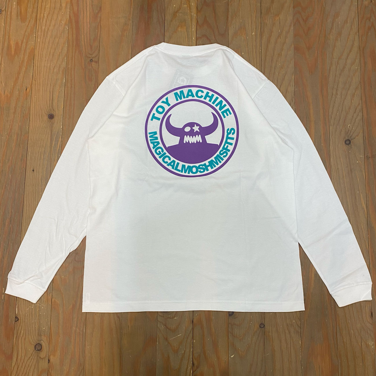 MxMxM x TOY MACHINE MAGICAL MOSH FIST LONG TEE