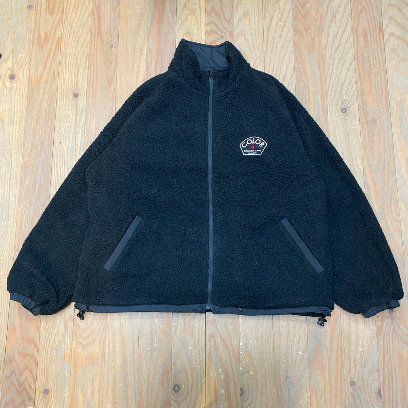 COLOR COMMUNICATIONS DRIP EMB NYLON BOA REVERSIBLE