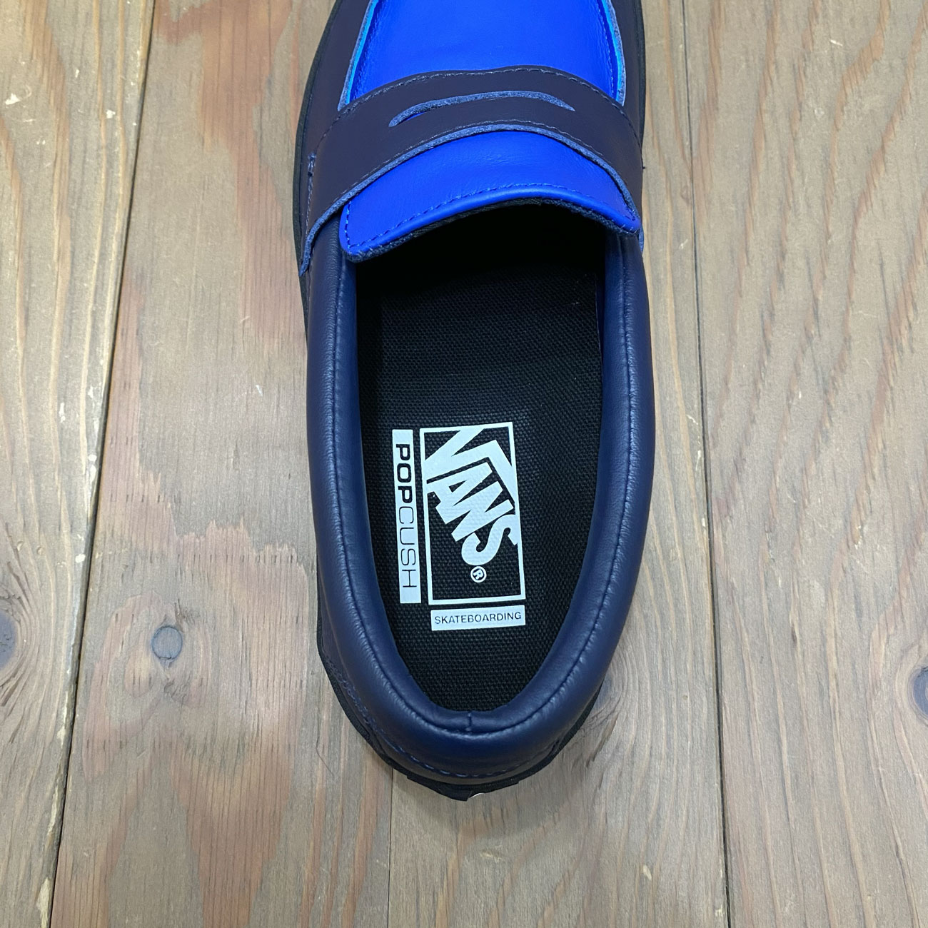 VANS LOAFER NAVY/ROYAL BLUE