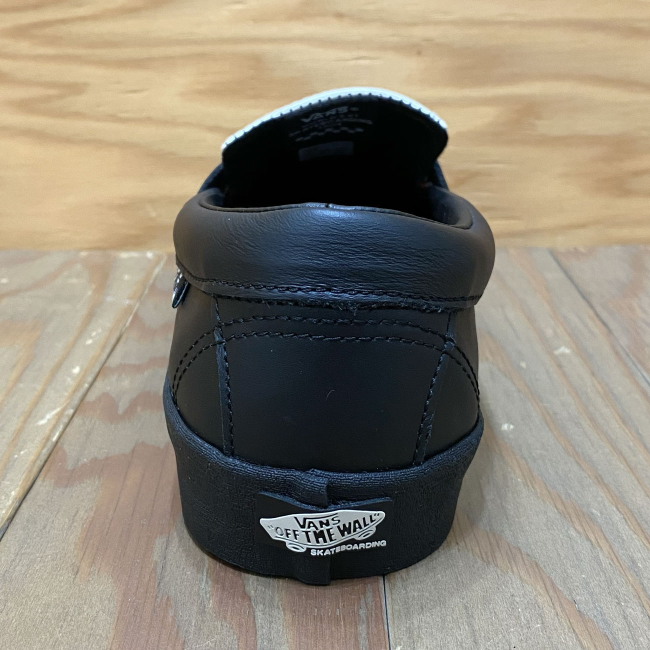 VANS LOAFER  BLACK/WHITE