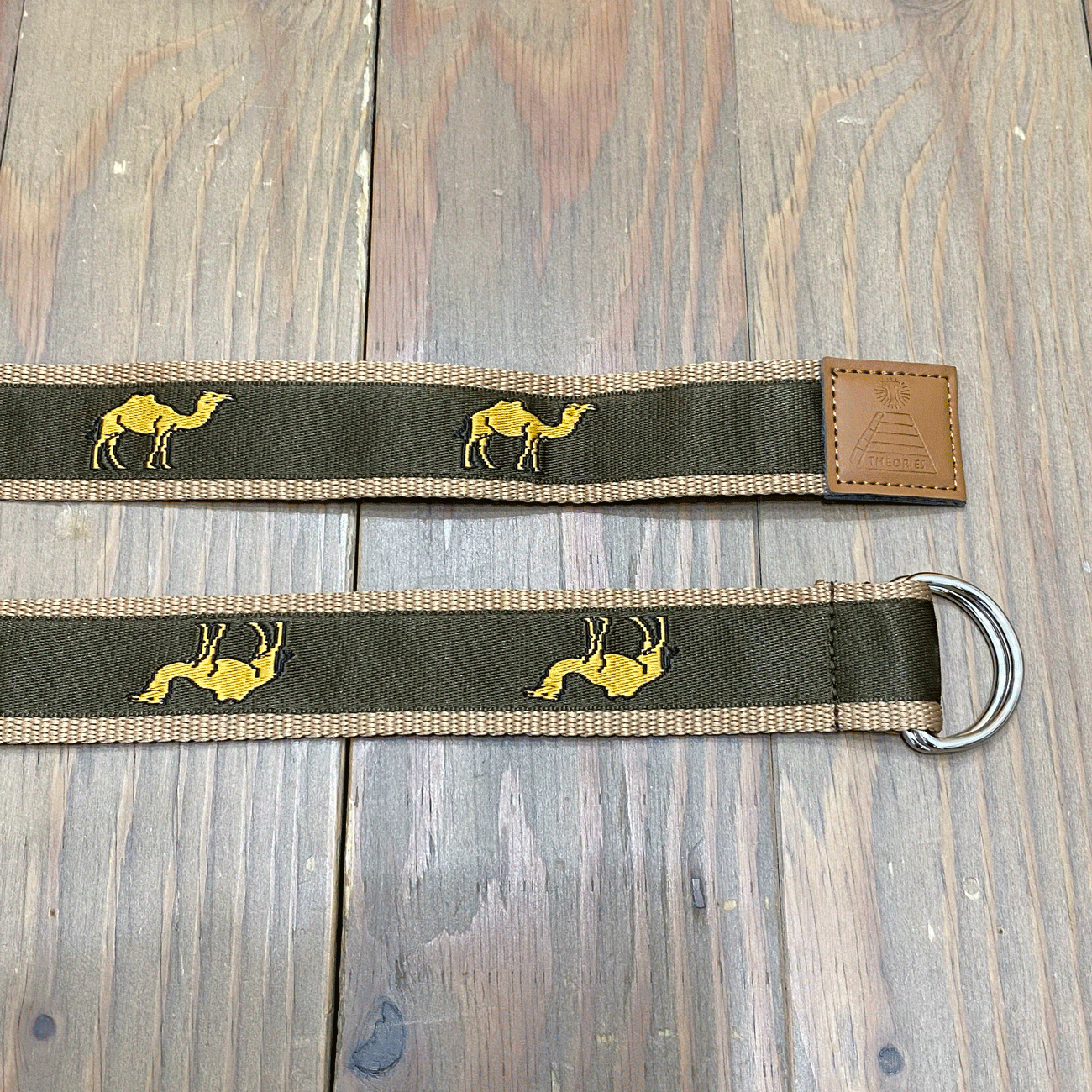 THEORIES SAHARA D RING BELT