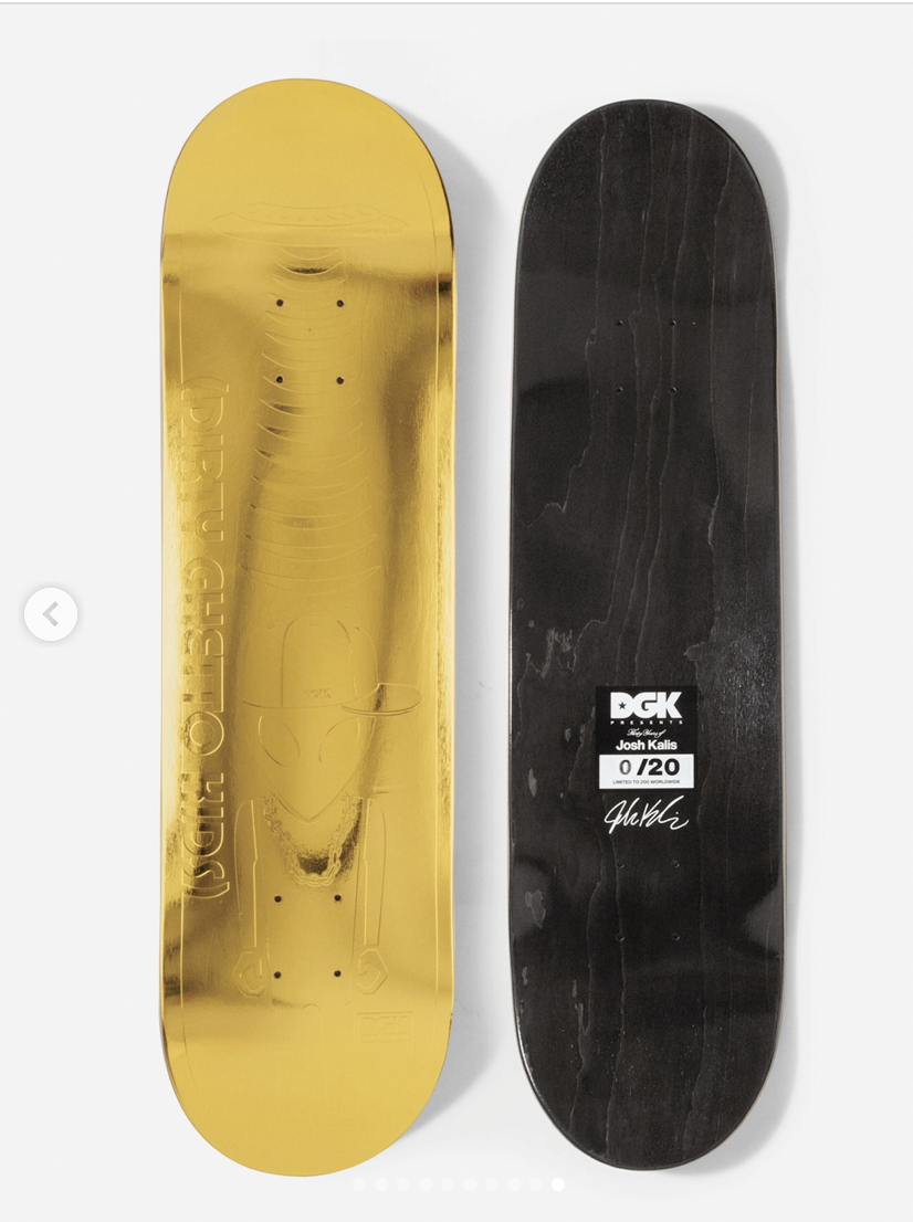 DGK 30YEARS OF JOSH KALIS DECK 8.06inch | 東京のスケートボード