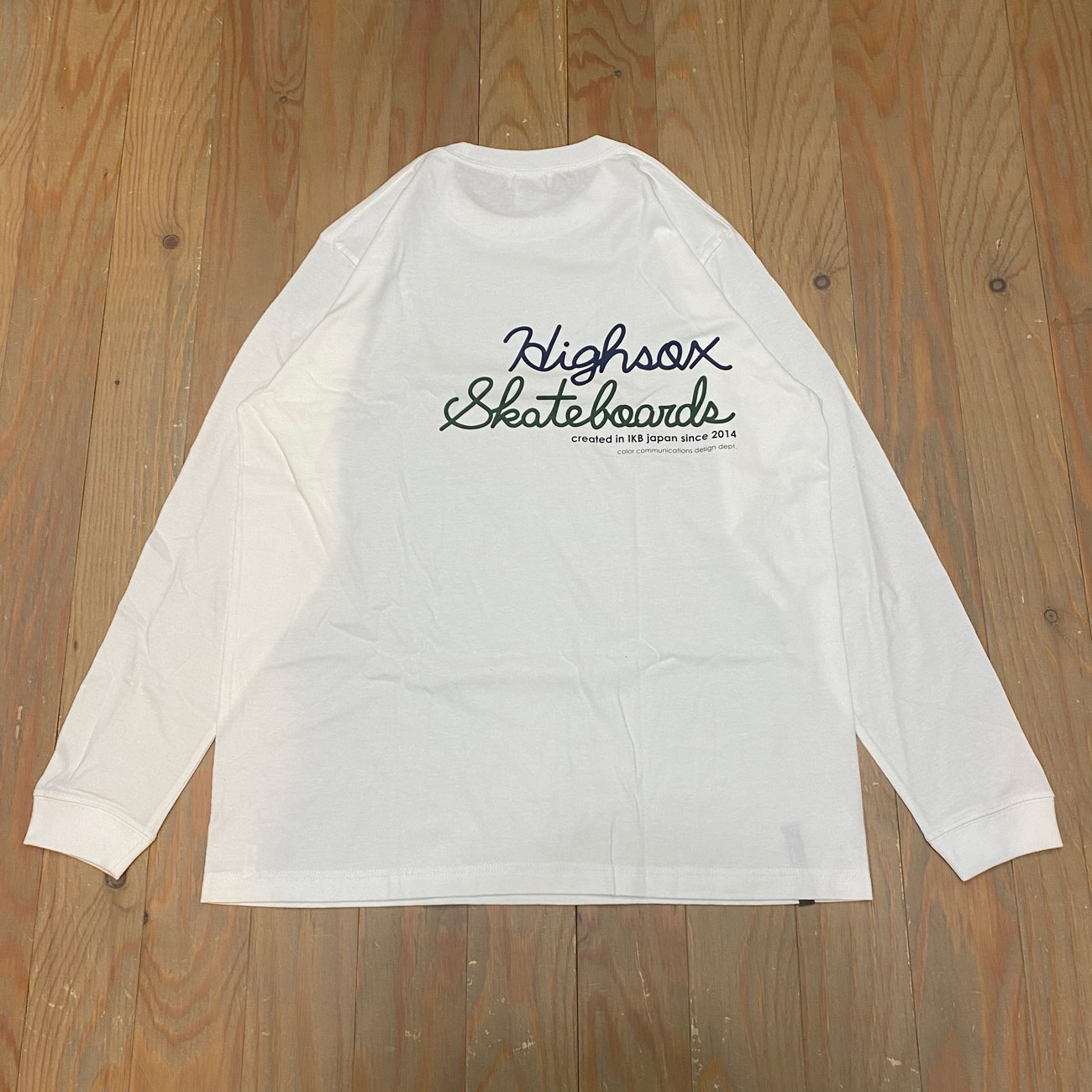 HIGHSOX x COLOR COMMUNICATIONS HANDWRITE LONG TEE