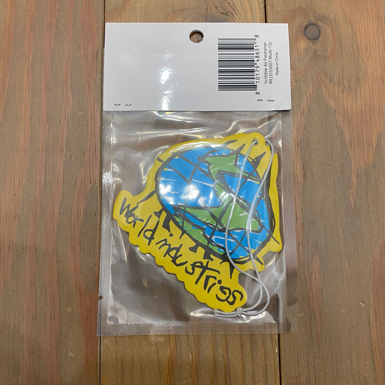 WORLD INDUSTRIES SCRIBBLE AIR FRESHENER