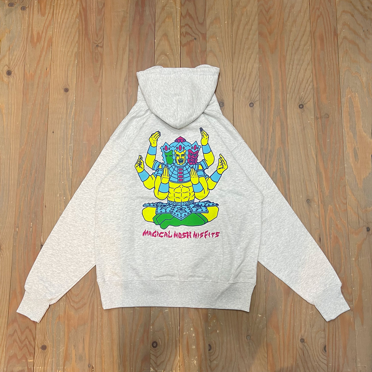 MxMxM x キン肉マン マジカル モッシュ アシュラマン HOODIE