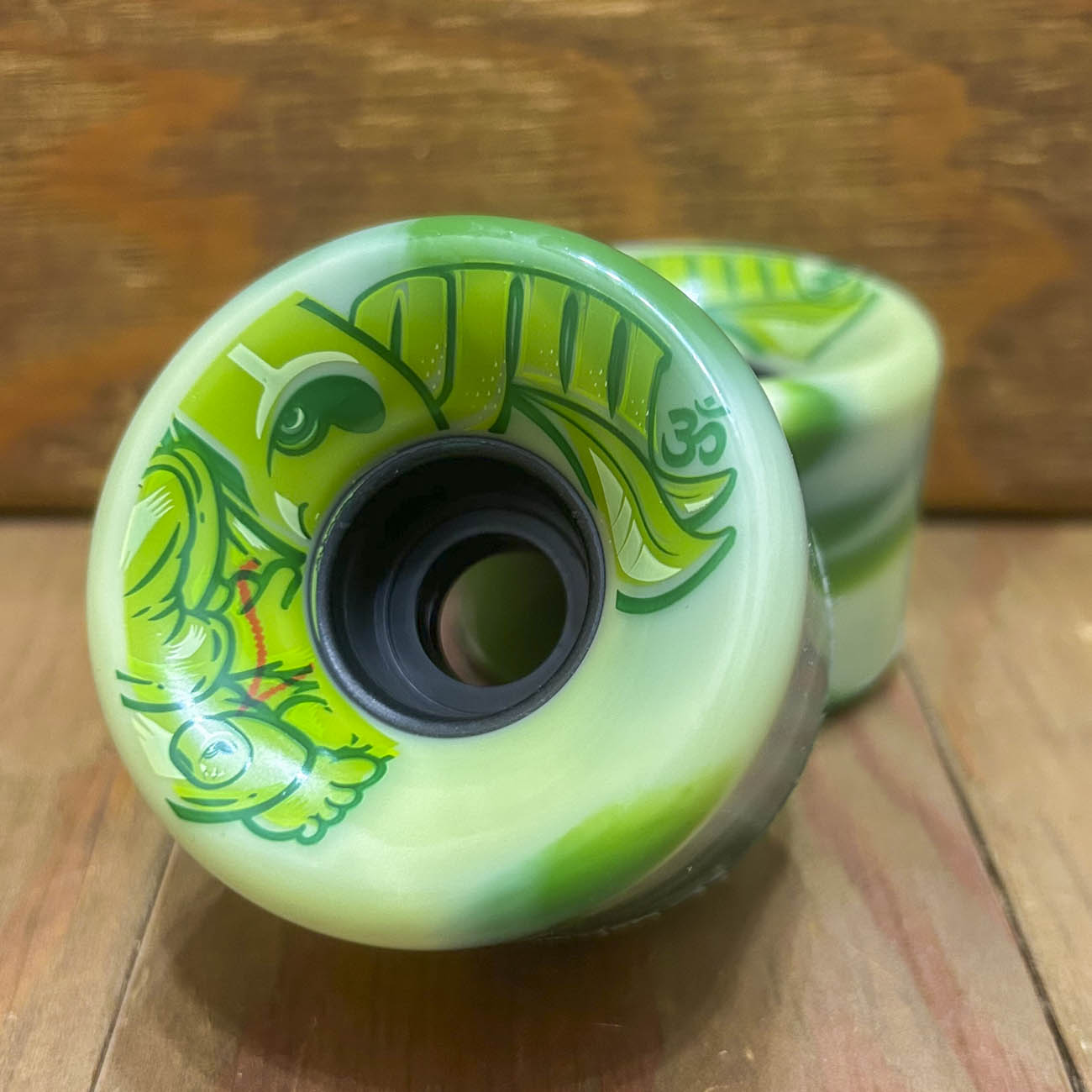 OJ WHEELS CRU-ZEN SUPER JUICE MINI 78A 55mm EMERALD MARBLE SWIRL