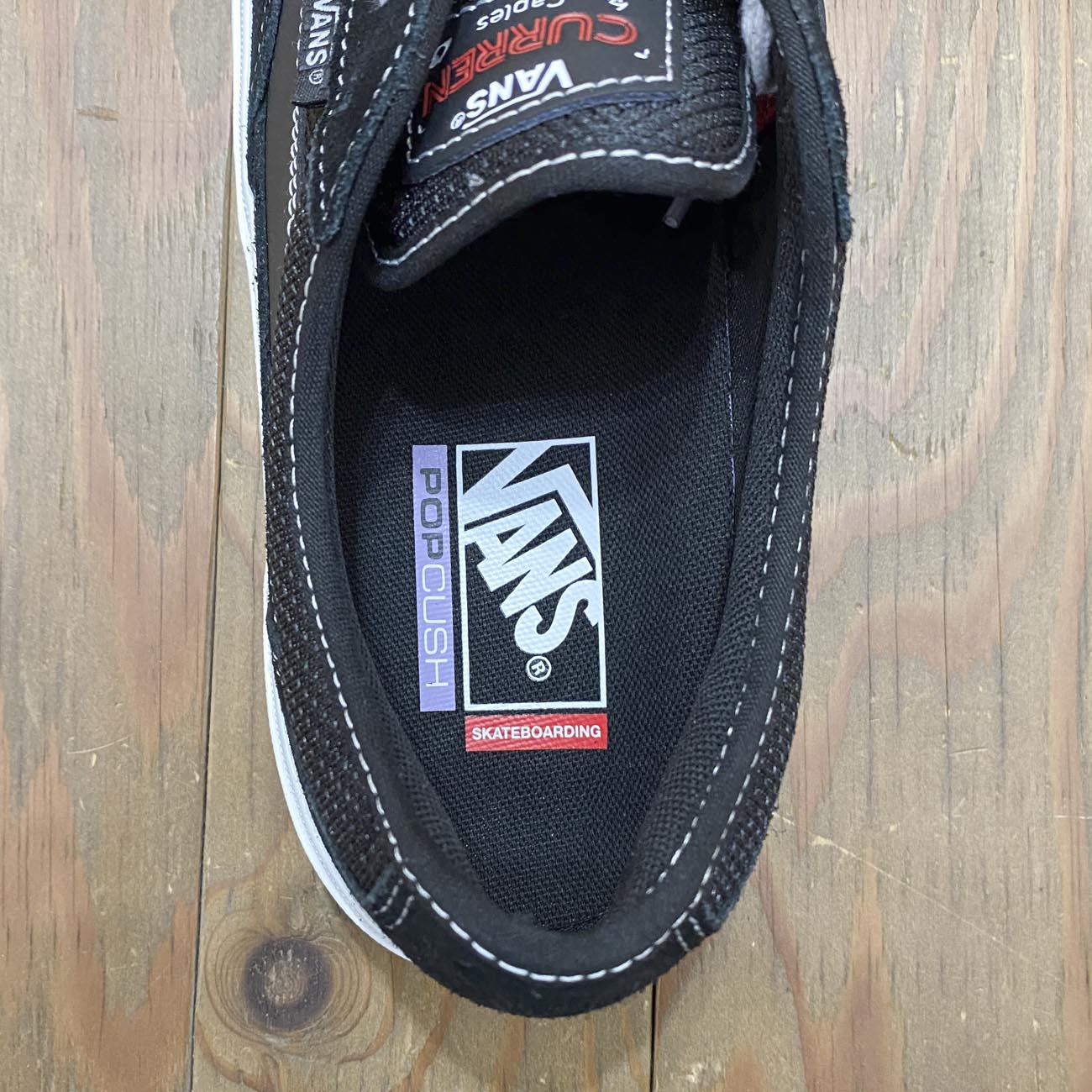 VANS CURREN CAPLES GUM BLACK/WHITE