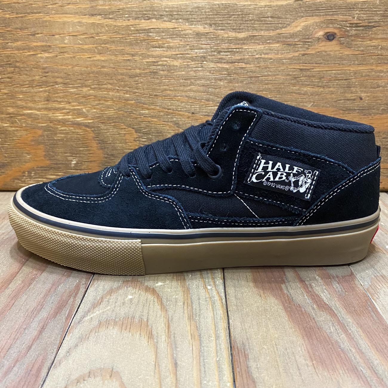 VANS SKATE HALFCAB BLACK/GUM/WHITE