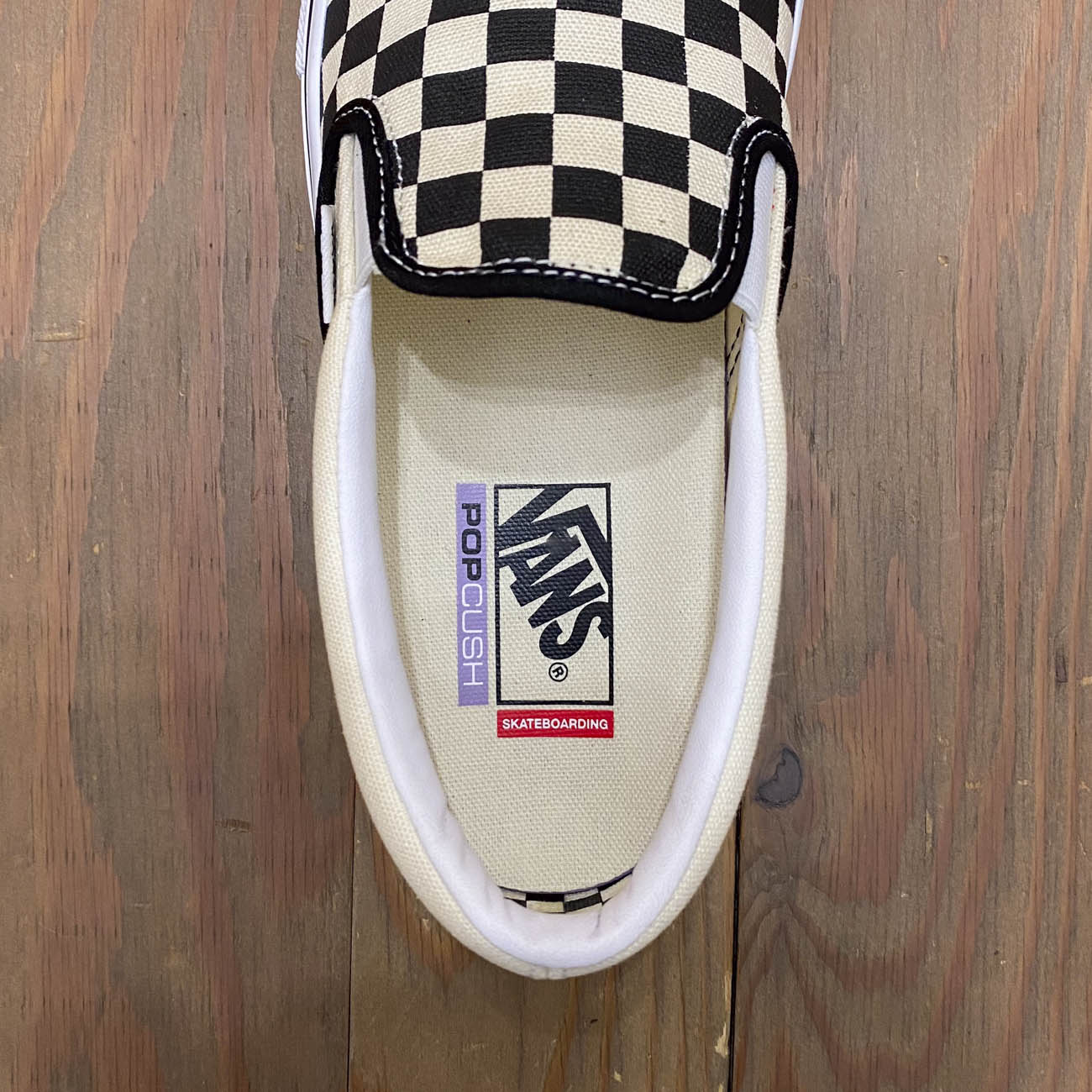 VANS SKATE SLIP-ON CHECKERBOARD