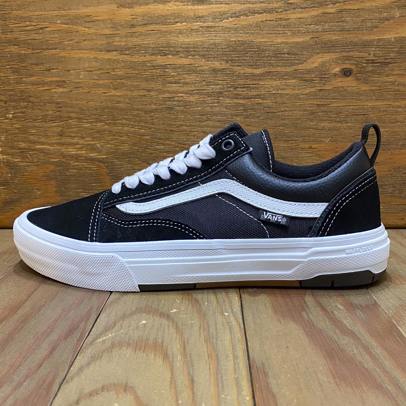 VANS SKATE OLD SKOOL WAFFLECUP BLACK/WHITE