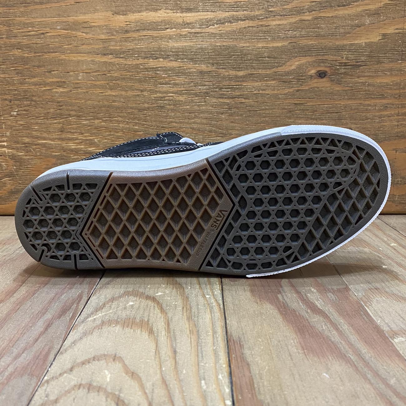 VANS SKATE HALFCAB WAFFLECUP BLACK/WHITE