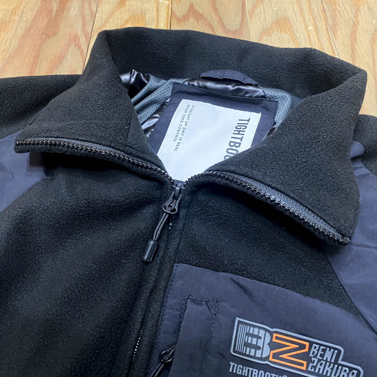 TIGHTBOOTH x 紅桜 NYLON PANEL FLEECE JKT | 東京のスケートボード