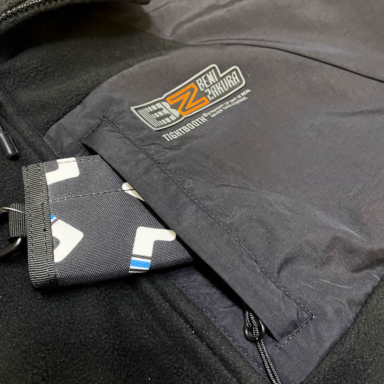 TIGHTBOOTH x 紅桜 NYLON PANEL FLEECE JKT | 東京のスケートボード