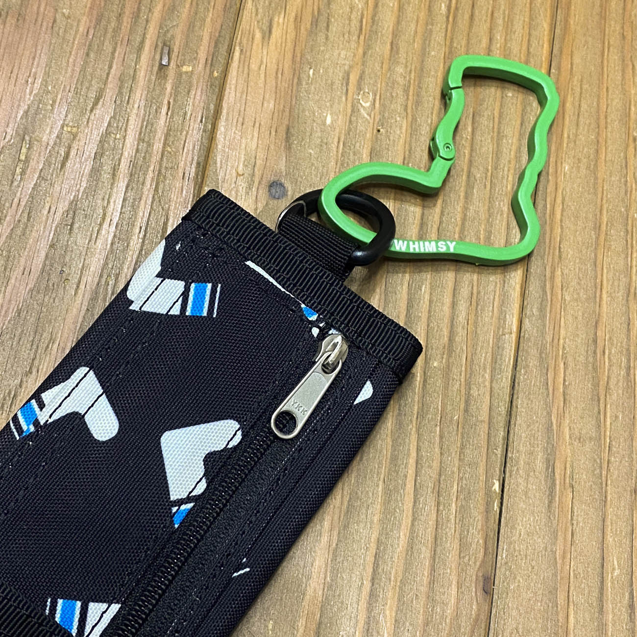 WHIMSY SOCKS LOGO CARABINER