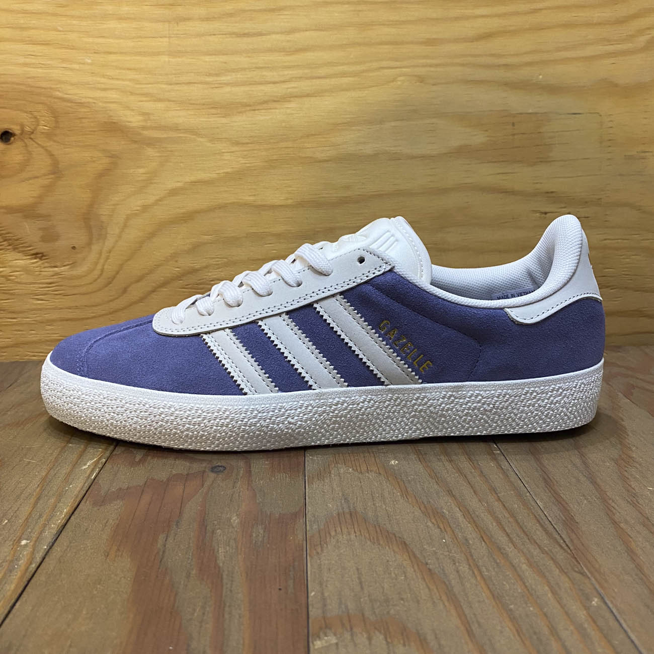 ADIDAS GAZELLE ADV PURPLE/WHITE 
