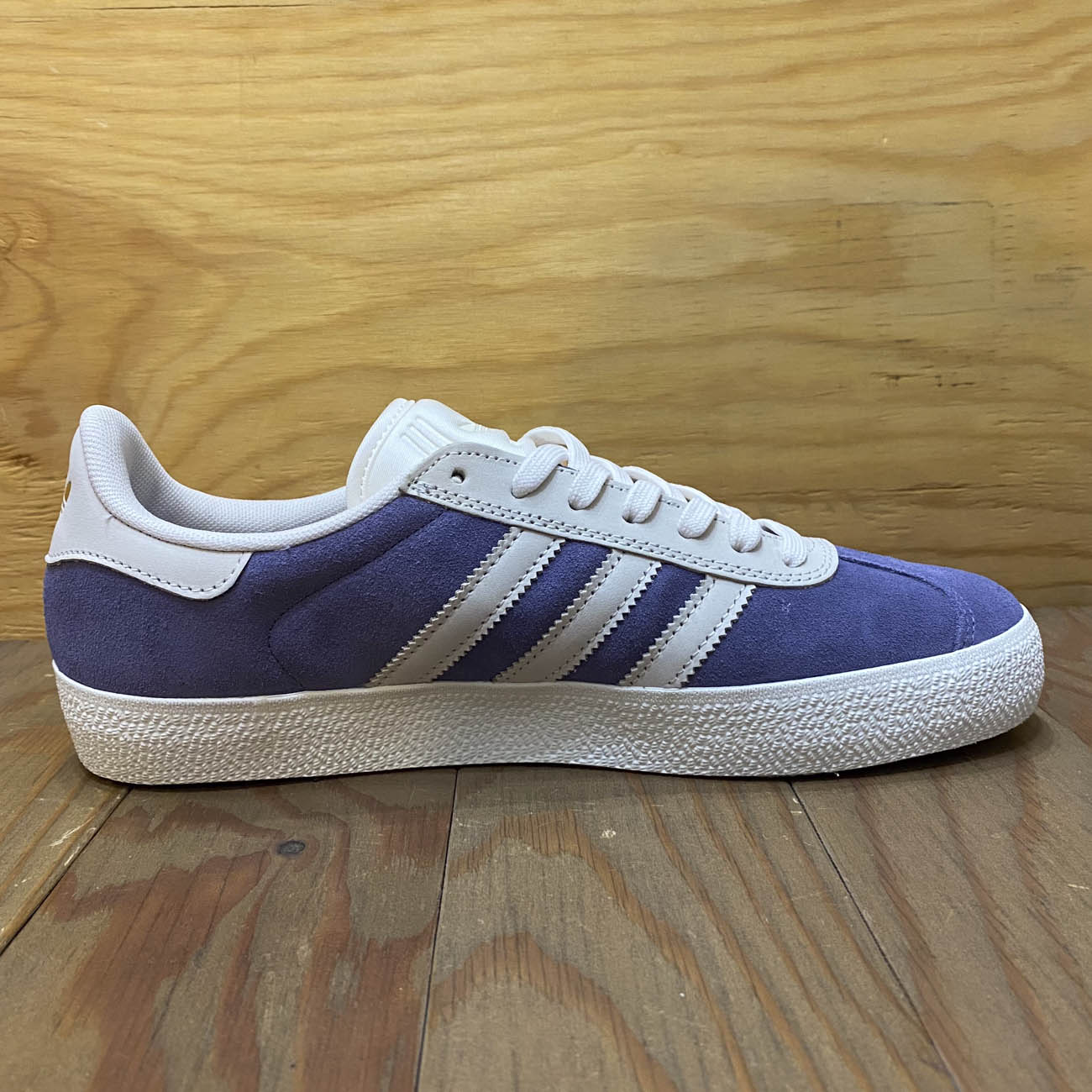 ADIDAS GAZELLE ADV PURPLE/WHITE 