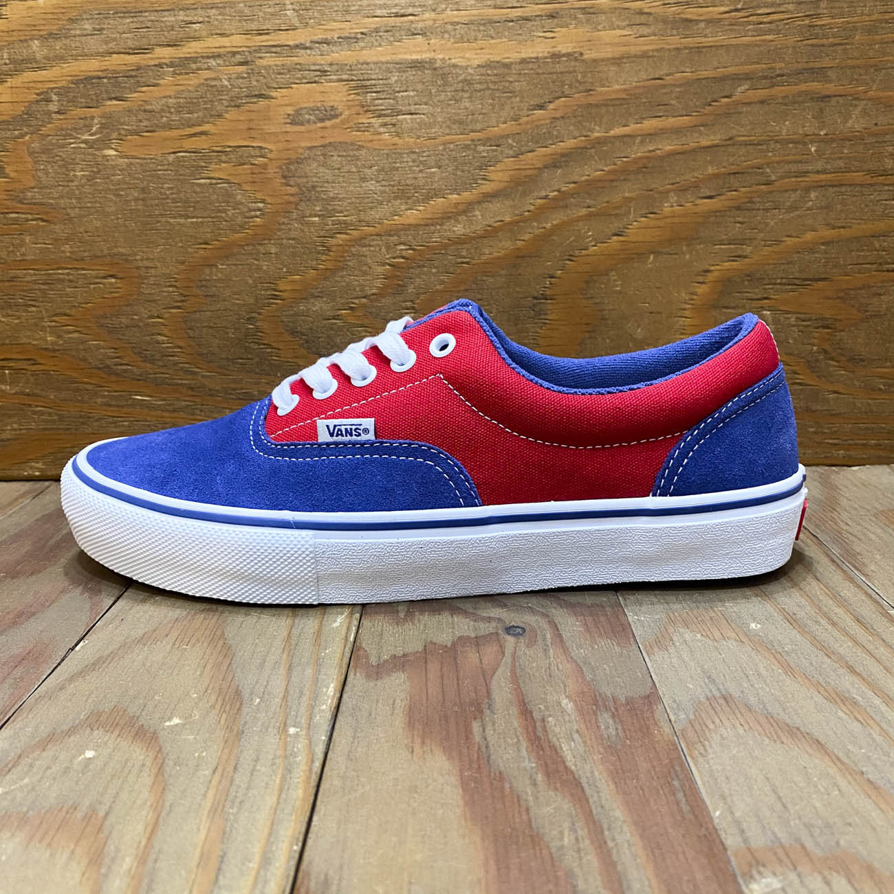 VANS SKATE ERA BLUE/RED