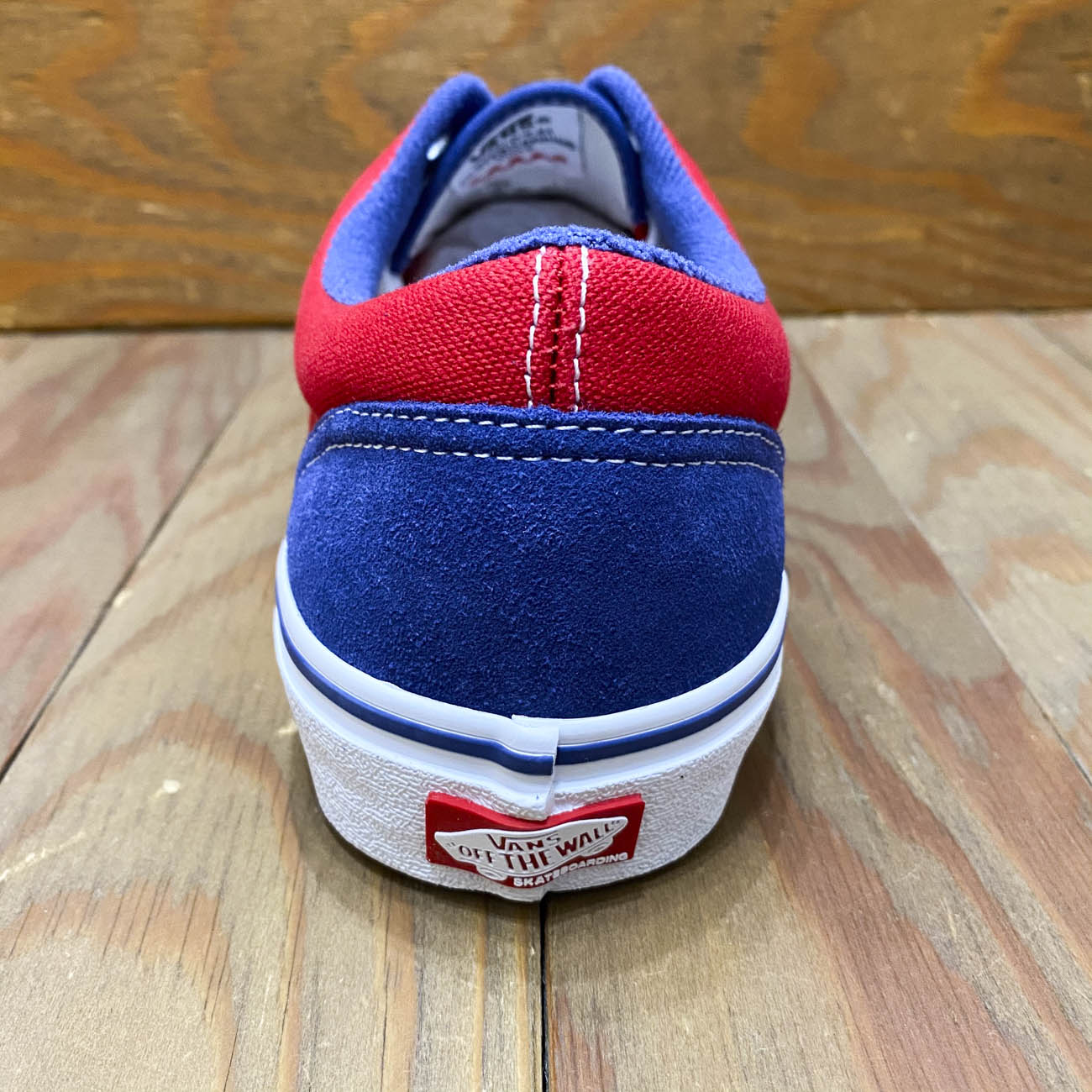 VANS SKATE ERA BLUE/RED