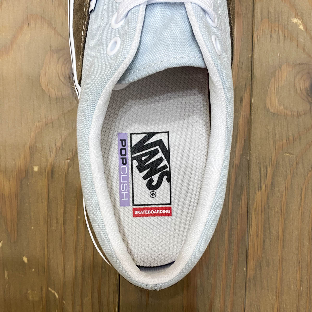 VANS SKATE ERA BROWN/BLUE