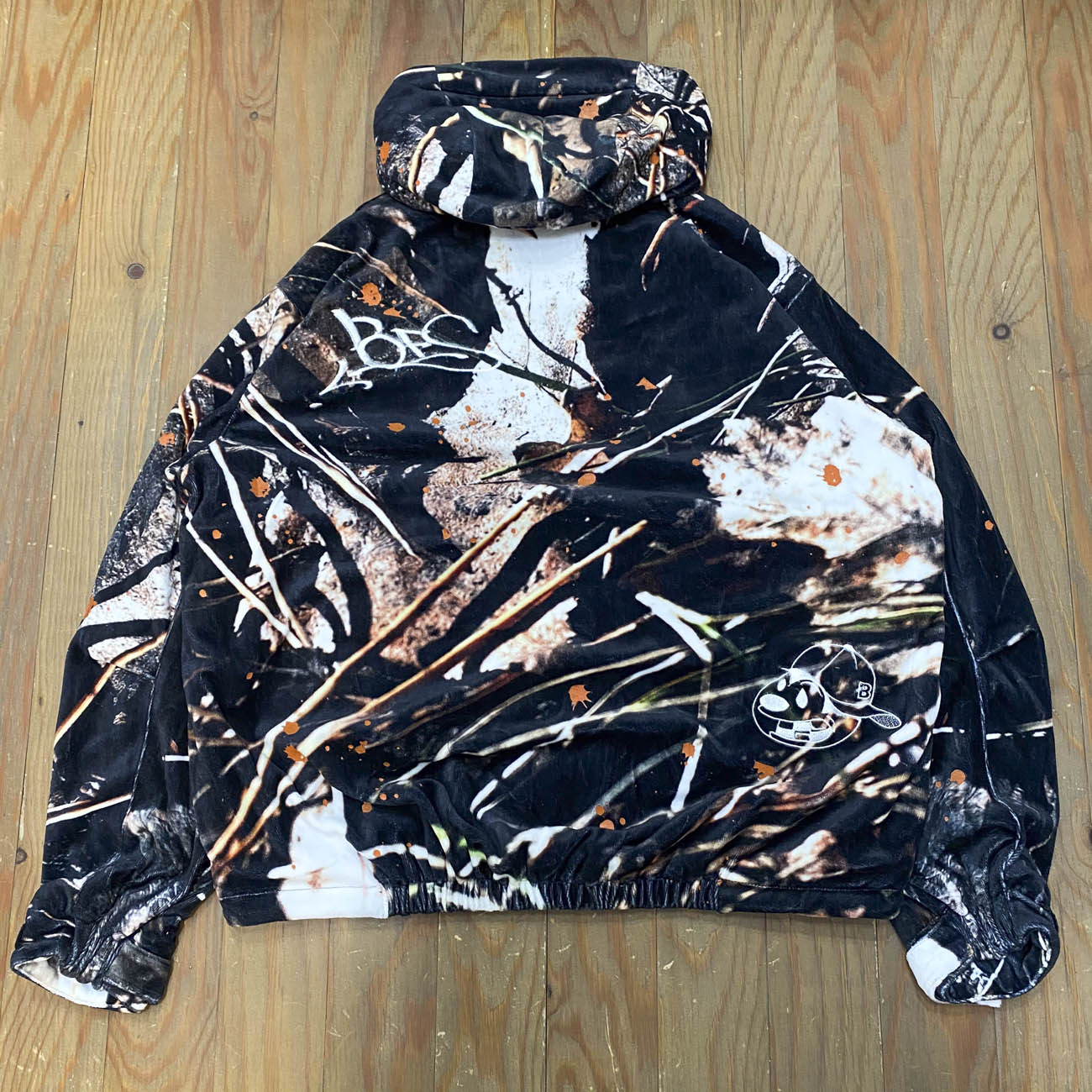 TIGHTBOOTH x BES TACTICAL VELOUR CAMO JKT