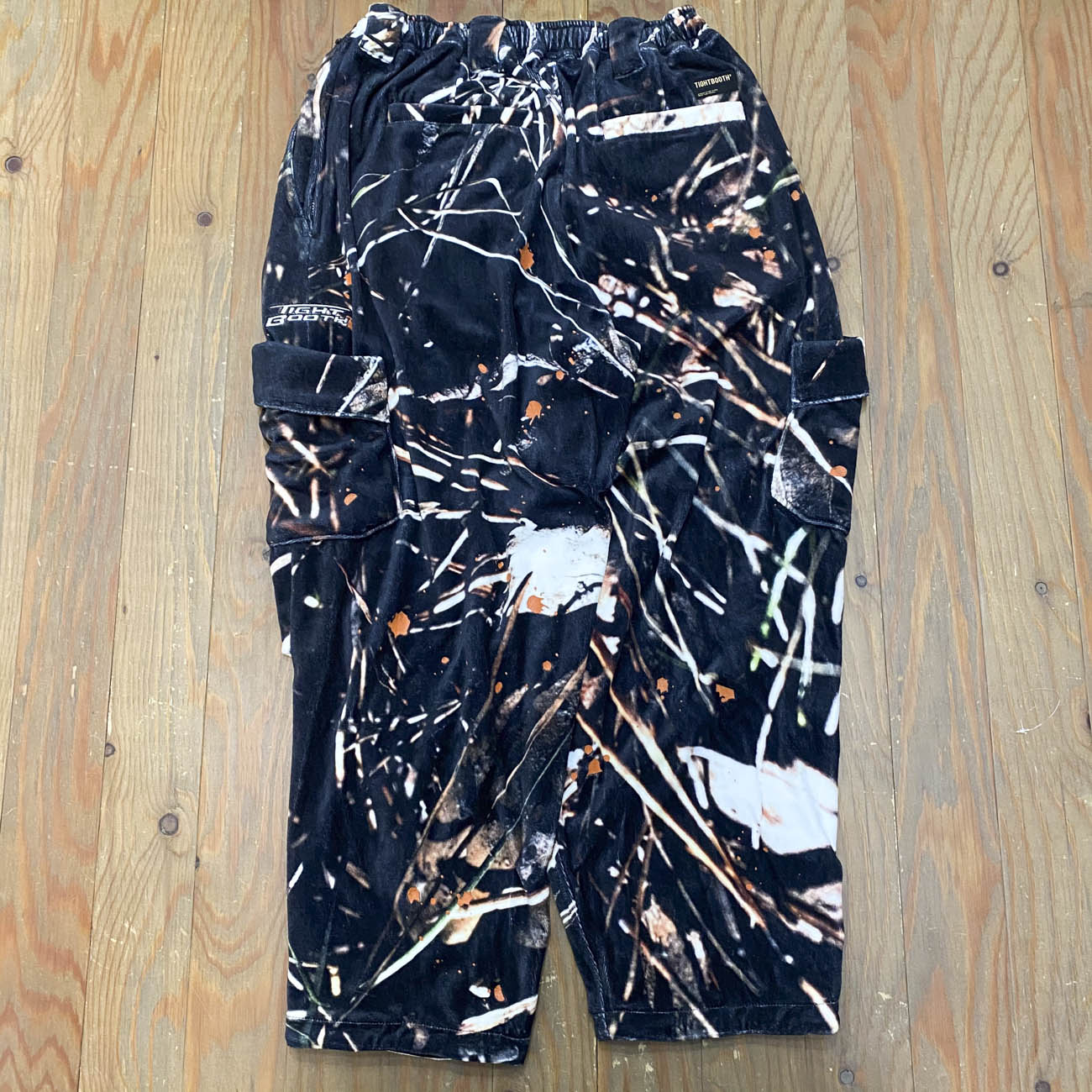 TIGHTBOOTH x BES TACTICAL VELOUR CAMO BALLOON PANTS