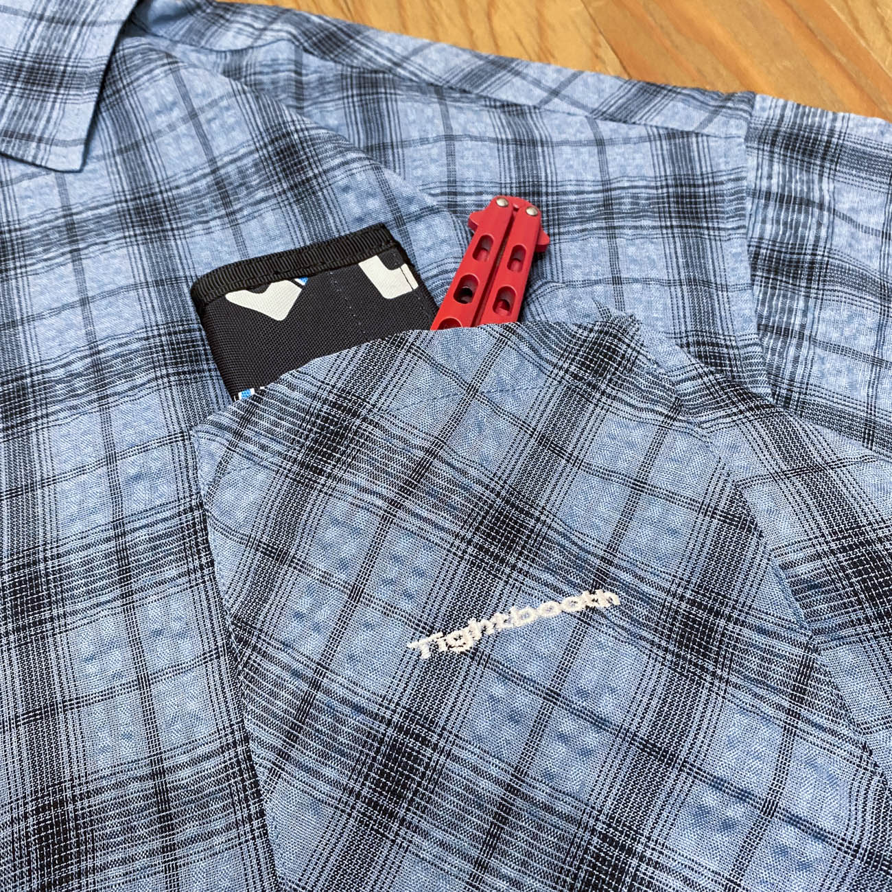 TIGHTBOOTH PLAID S/S SHIRT