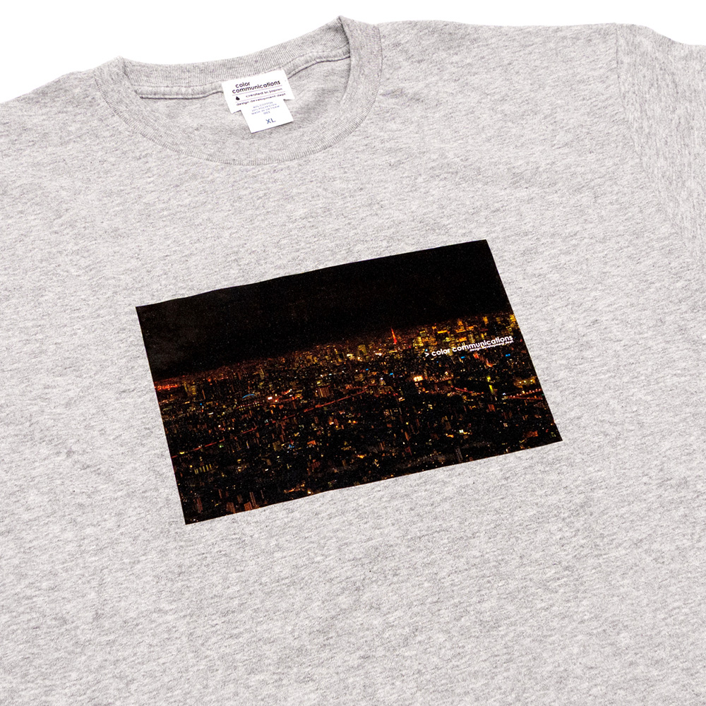 COLOR COMMUNICATIONS TOKYO 2012 PHOTO TEE GREY
