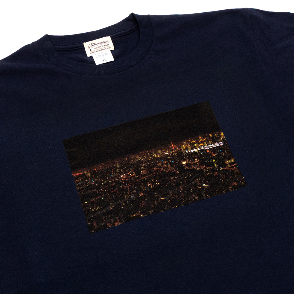 COLOR COMMUNICATIONS TOKYO 2012 PHOTO TEE METRO BLUE