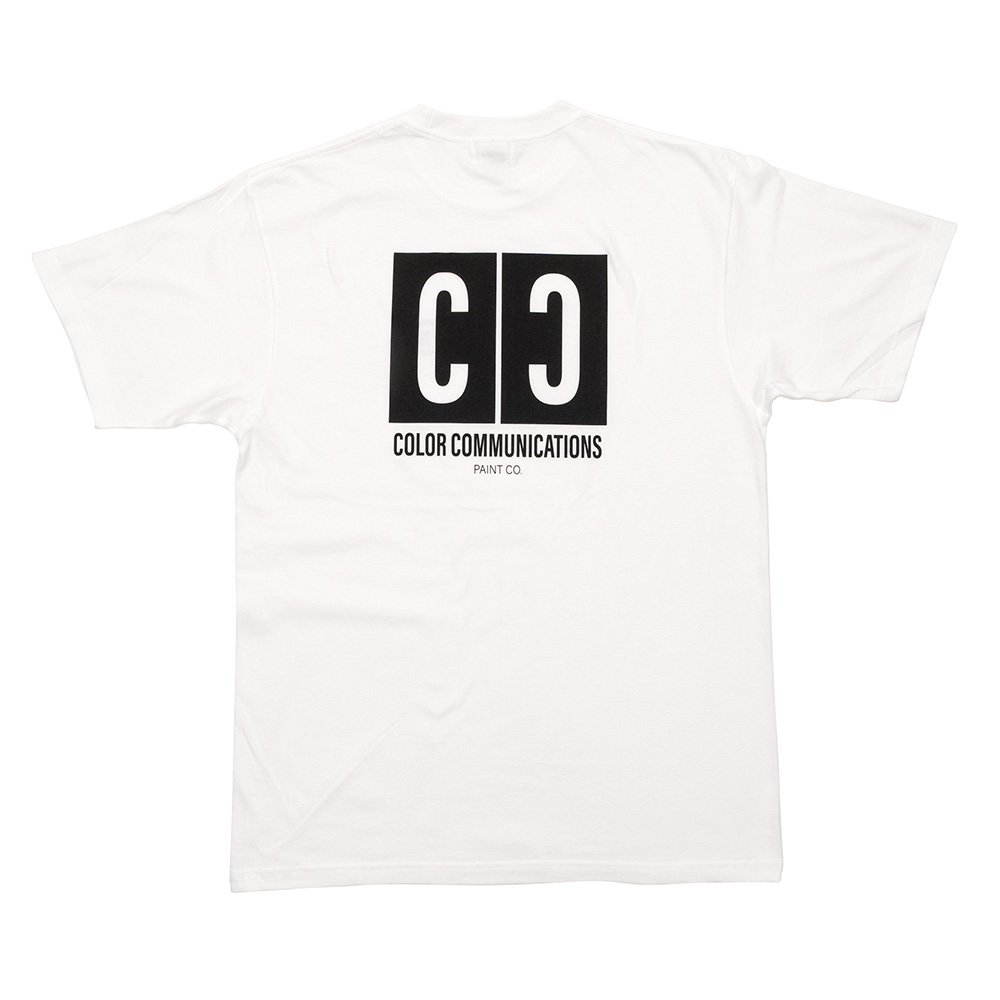 COLOR COMMUNICATIONS CC PAINT CO. TEE WHITE